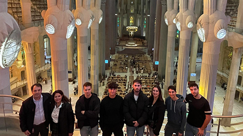 Visita a la Sagrada Família