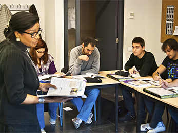 Imagen alumnos en clase