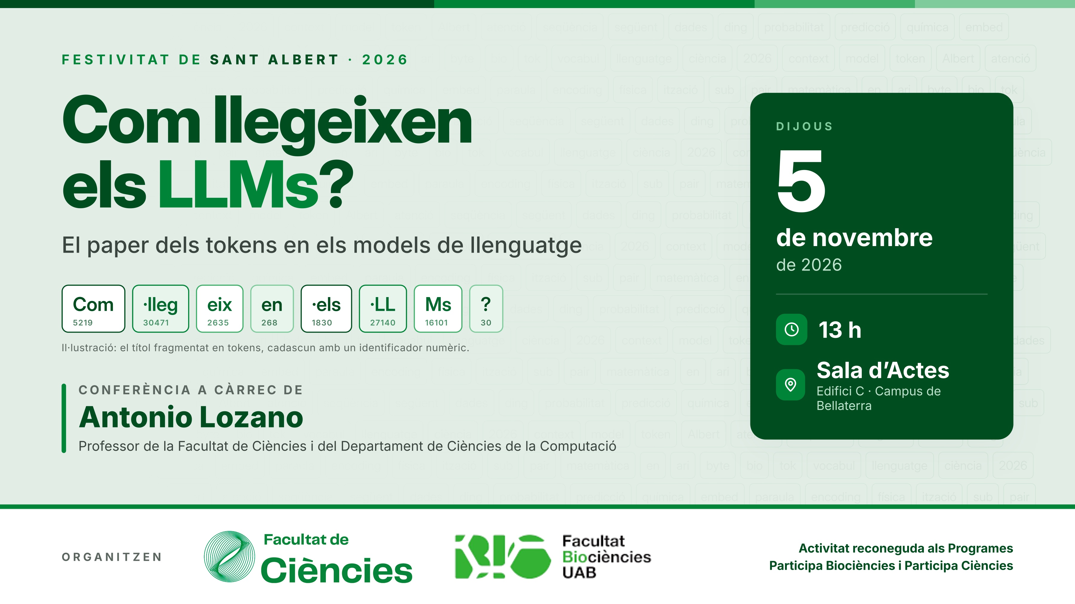 Informació de l'esdeveniment