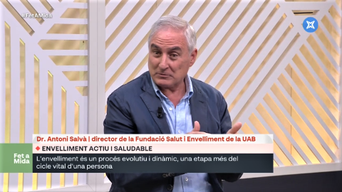 Antoni Salvà, director de la FSiE, a Xarxa TV