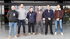 Visita dels estudiants al Complex Central dels Mossos d'Esquadra