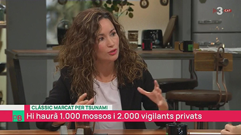 Intervenció de Montserrat Iglesias-Lucía, a TV3