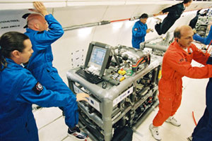 Microgravetat en un Airbus A300