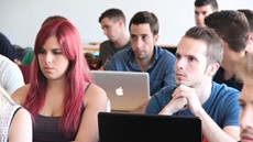 Estudiants a l'aula