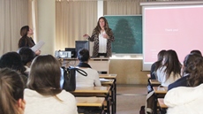 Mireia Alonso explica la seva experiència professional en organització i producció d'esdeveniments
