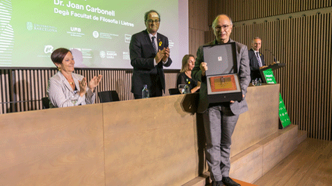 Distinció Jaume Vicens Vives per al Campus d'Arqueologia i Paleontologia de la UAB 