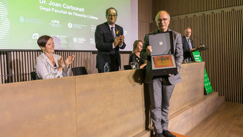 Distinción Jaume Vicens Vives para el Campus de Arqueología y Paleontología de la UAB 