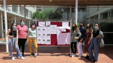 Estudiants i professora de la FTI presenten la seva exposició sobre Beirut