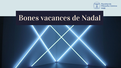 Bones Vacances Nadal 2019