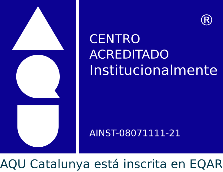 Segell de qualitat AQU - Acreditació institucional