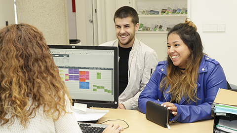 Estudiants a Gestió Acadèmica