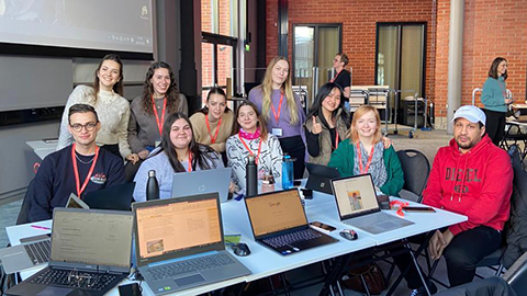 Estudiants participants a l'Erasmus+ Blended Intensive Program a Finlàndia