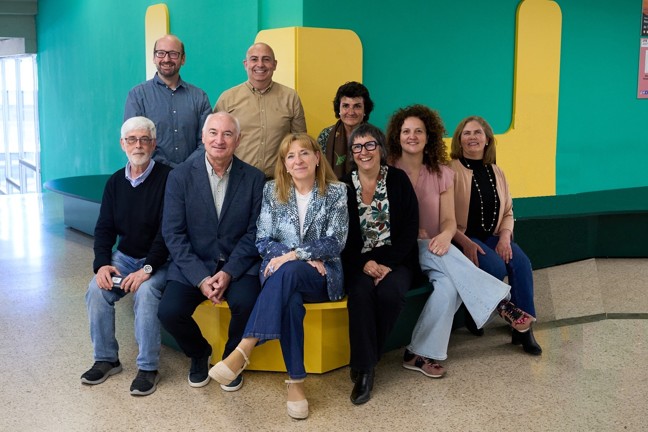 Foto de l'equip de deganat
