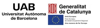 logo UAB, Generalitat de Catalunya i Fons Social Europeu