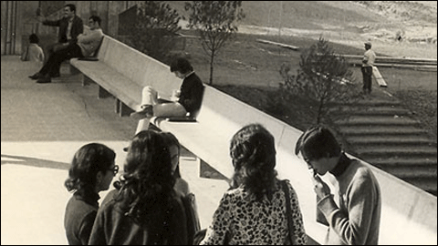 El campus de la UAB, el año 1971