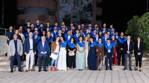 Estudiants EPSI a l'acte de graduació 2025