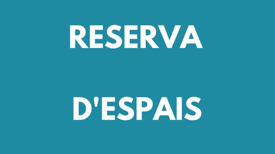 Reserva d'espais