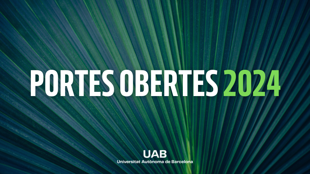 Cartell Portes Obertes 2024