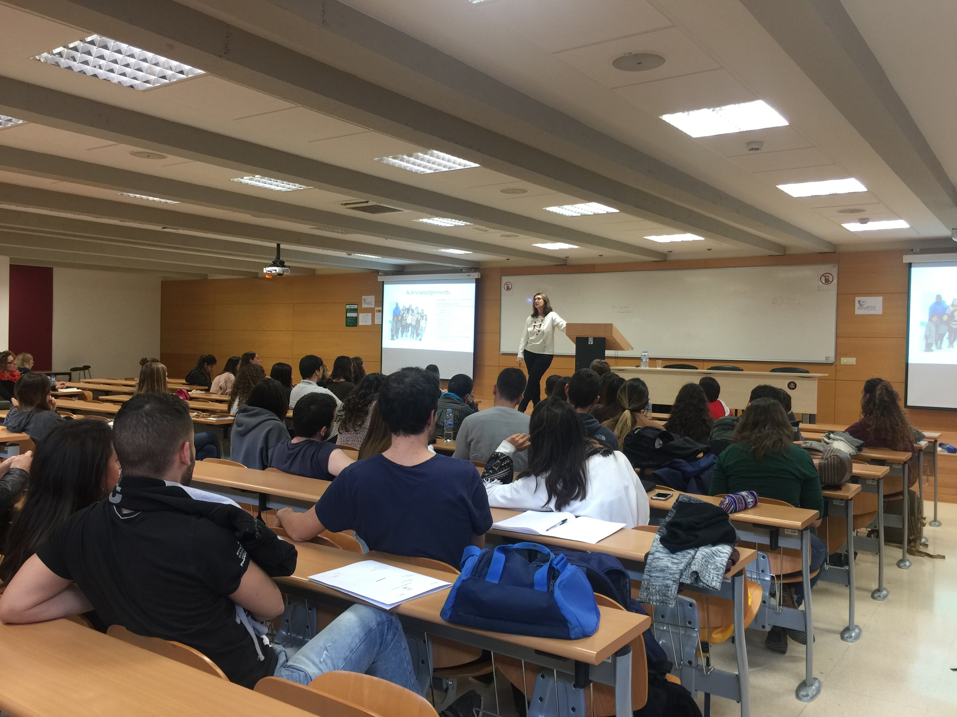 Carla Sharp a la conferència 