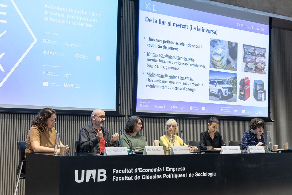 Raúl Velasco, de l'ICTA-UAB. a la Time Use Week