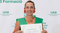 Paulina Marcaida, graduada en el Màster en Gestió Turística del Patrimoni Cultural