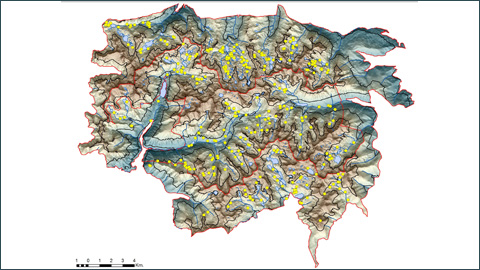 Registren més de 300 vestigis arqueològics al Parc Nacional d’Aigüestortes 