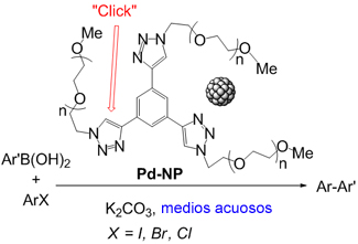 Nanopartículas de platino solubles