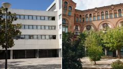 Collage Edifici Blanc i Casa Convalescència