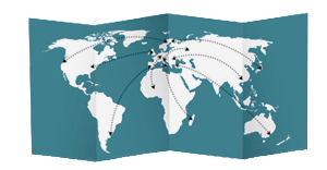 Mapa de destinacions de programes d'intercanvi