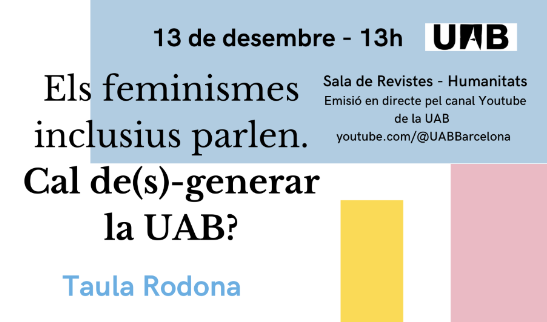 Poster de la taula rodona