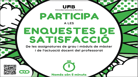 Participa a les enquestes de satisfacció