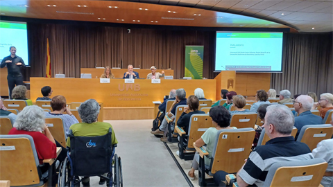 Acte d'homenatge al personal jubilat