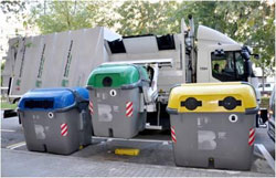 Contenidors de reciclatge