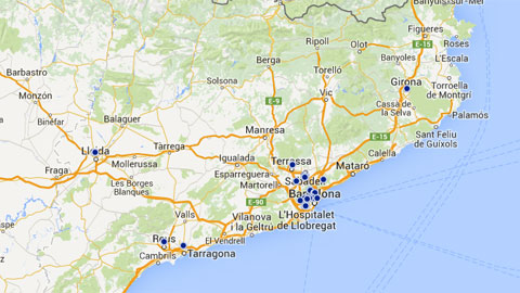 Mapa Neurociències Catalunya