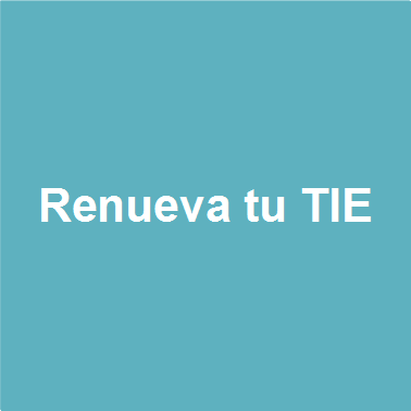 Renueva tu TIE