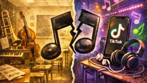 cartell profe, això no és música