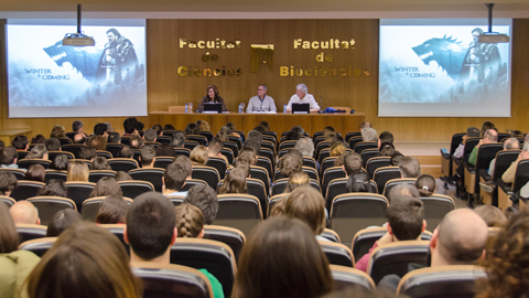 Conferencia de Juan Luis Arsuaga en Biociencias 