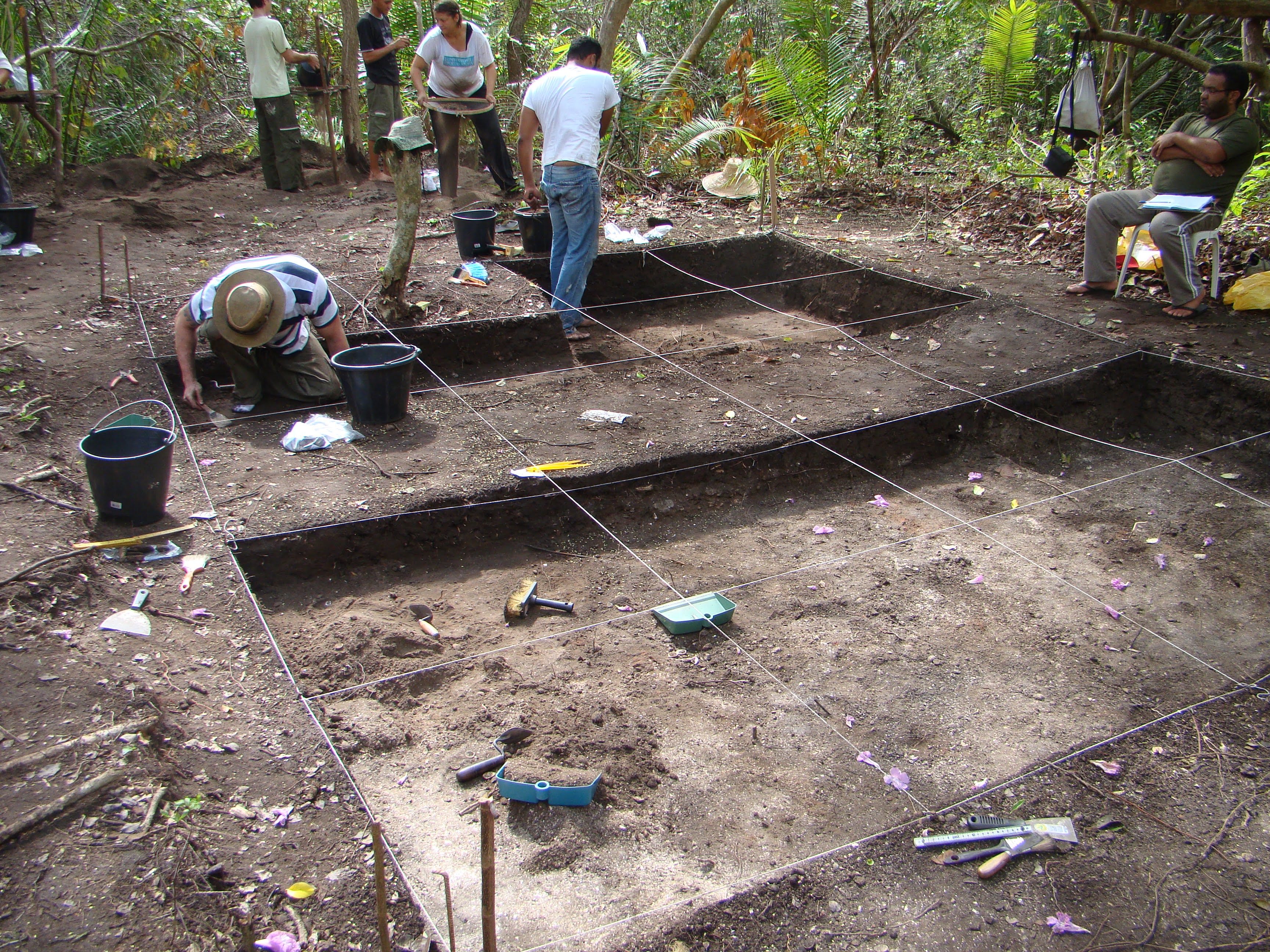 excavaciones amazonia brasileña