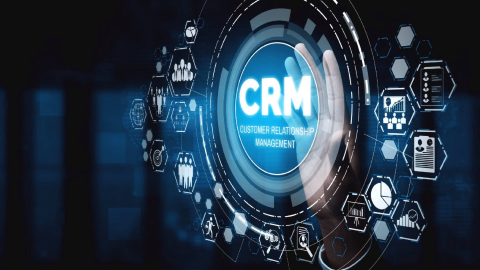 Visualització d'un sistema CRM