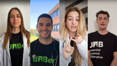Imatge on veiem uns nois que són UABERS.