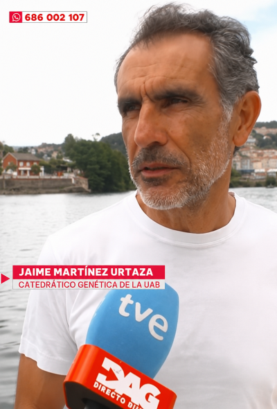Imatge de Javier Martín Urtaza, catedràtic de genètica UAB