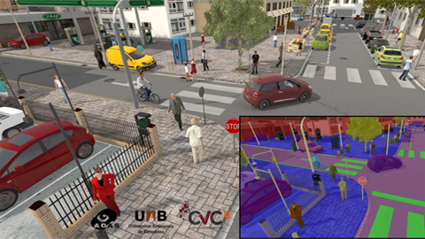 Un simulador virtual ensenyarà els cotxes autònoms a veure i entendre la ciutat