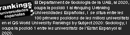 Ranking Universidades Españolas