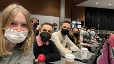 Estudiants de l'EPSI durant una de les sessions de la International Week a Bèlgica. 