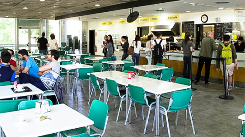La cafetería de la Biblioteca de Ciencias Sociales abrirá los últimos fines  de semana del curso - Facultad de Economía y Empresa - UAB Barcelona
