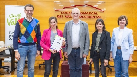 Membres d'UAB Campus reben l'acreditació Biosphere
