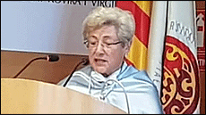 Pilar Benejam és investida doctora 'honoris causa' per la URV
