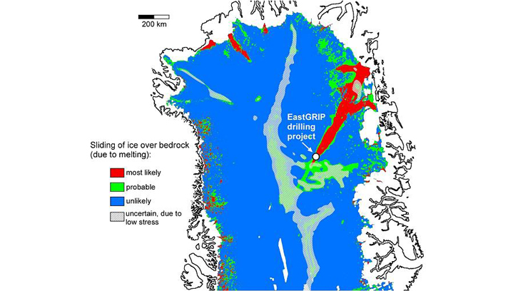 El desglaç a la base de Groenlàndia pot ser menor del que pensem 