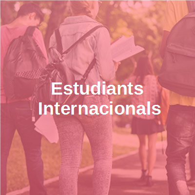 Estudiants internacionals al campus UAB