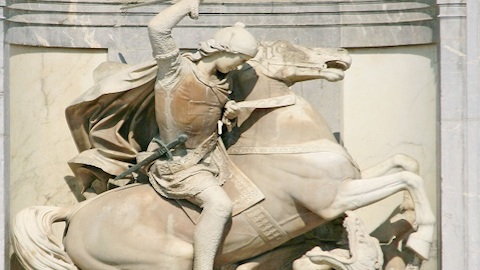 Sant Jordi. Palau de la Generalitat de Catalunya.